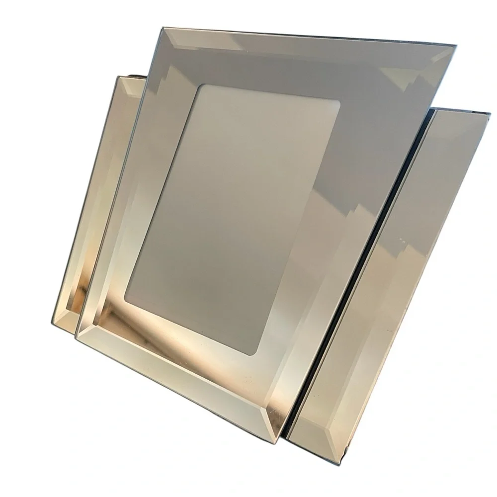 Art Deco Mirror Artsy Modern Read Frame for picture or decoration